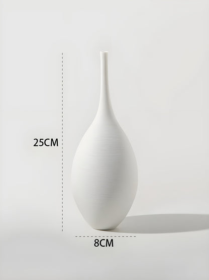 Vivolux | Minimalistische Handgefertigte Keramische Zen-Vase