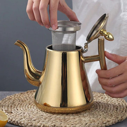 Vivolux | Bester Induktionswasserkocher mit Filter | Nachhaltiger Edelstahl-Wasserkocher für schnelles Kochen
