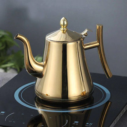Vivolux | Bester Induktionswasserkocher mit Filter | Nachhaltiger Edelstahl-Wasserkocher für schnelles Kochen