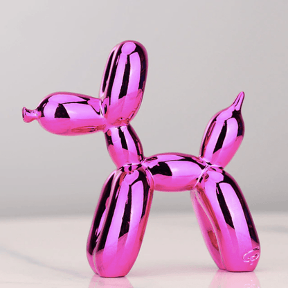 Vivolux | Elektroplated Ballonhund Skulptur