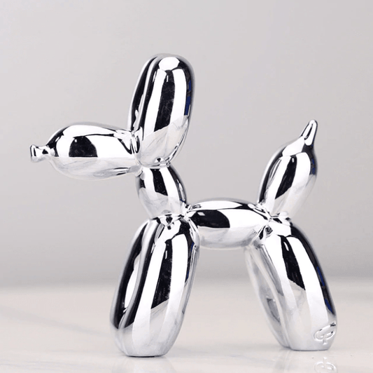 Vivolux | Elektroplated Ballonhund Skulptur