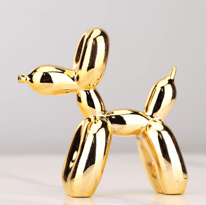 Vivolux | Elektroplated Ballonhund Skulptur
