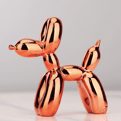 Vivolux | Elektroplated Ballonhund Skulptur