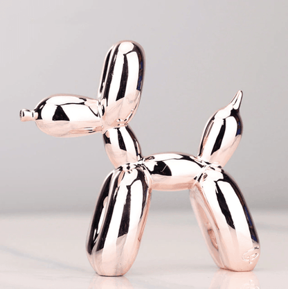 Vivolux | Elektroplated Ballonhund Skulptur
