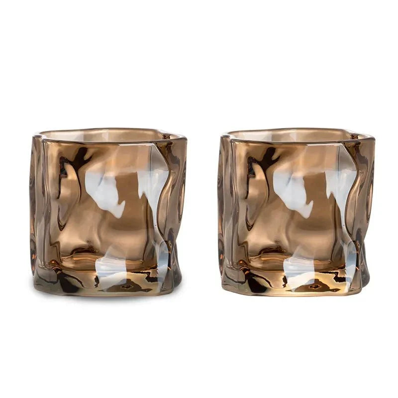 Vivolux | Elegantes Glacier Ripple Whisky Glas
