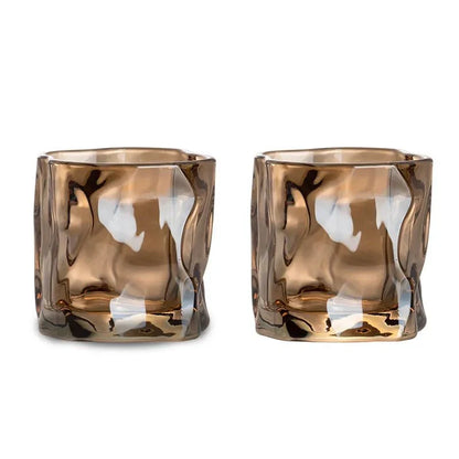 Vivolux | Elegantes Glacier Ripple Whisky Glas