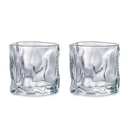 Vivolux | Elegantes Glacier Ripple Whisky Glas