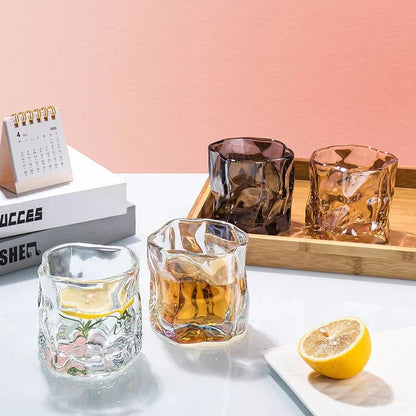 Vivolux | Elegantes Glacier Ripple Whisky Glas
