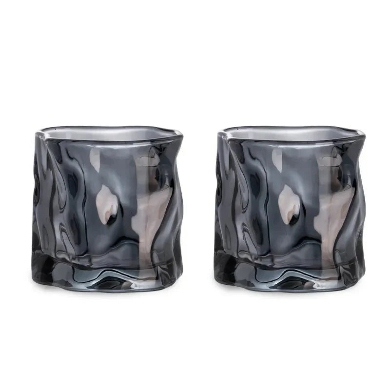 Vivolux | Elegantes Glacier Ripple Whisky Glas