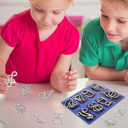 Vivolux | Bildungs-Spielzeug Metall Puzzle Set