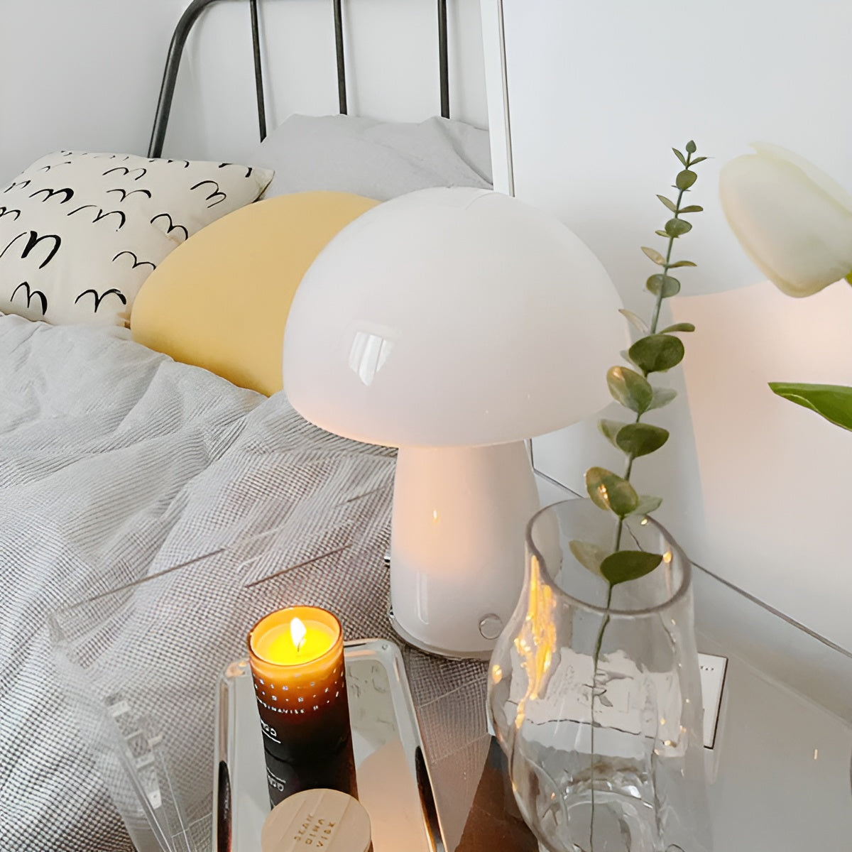 Vivolux | GlowMush – Skandinavische Tischlampe mit Künstlerischer Wärme