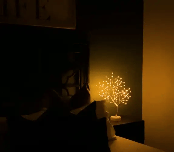 lichterbaum - kabellose led akku tischlampe