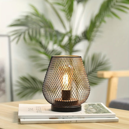 Vivolux | RusticMesh Tischlampen Set – Industrieller Stil und Stimmungsvolle Beleuchtung
