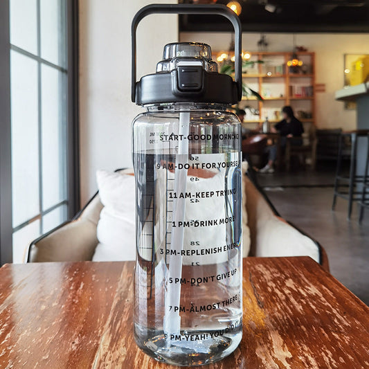 Vivolux | Großer Plastikbecher Tragbare Wasserflasche