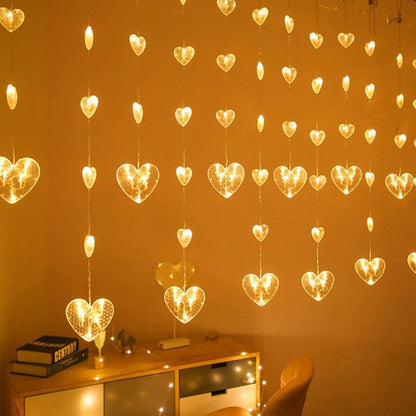 Vivolux | Feen-Lichterkette mit herzfömigem Design