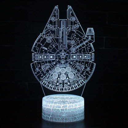 Vivolux | 3D-Lampe Star Wars Millennium Falcon