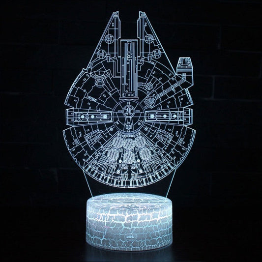 Vivolux | 3D-Lampe Star Wars Millennium Falcon