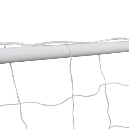 Vivolux | Stahl Fußballtor Set - 240 x 90 x 150 cm