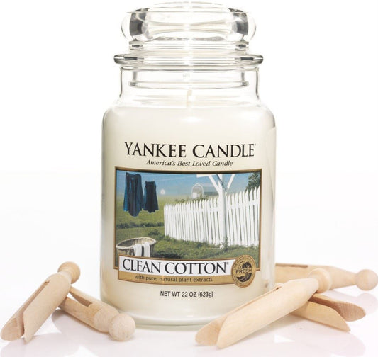 Vivolux | 22oz Clean Cotton Yankee Candle
