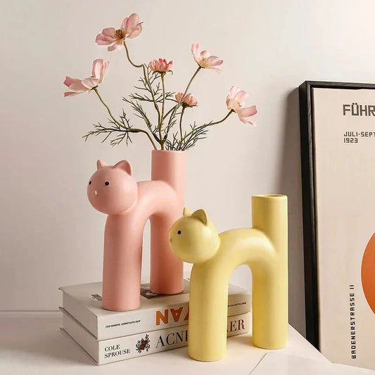 Vivolux | Matte Kitten Blumen Vase