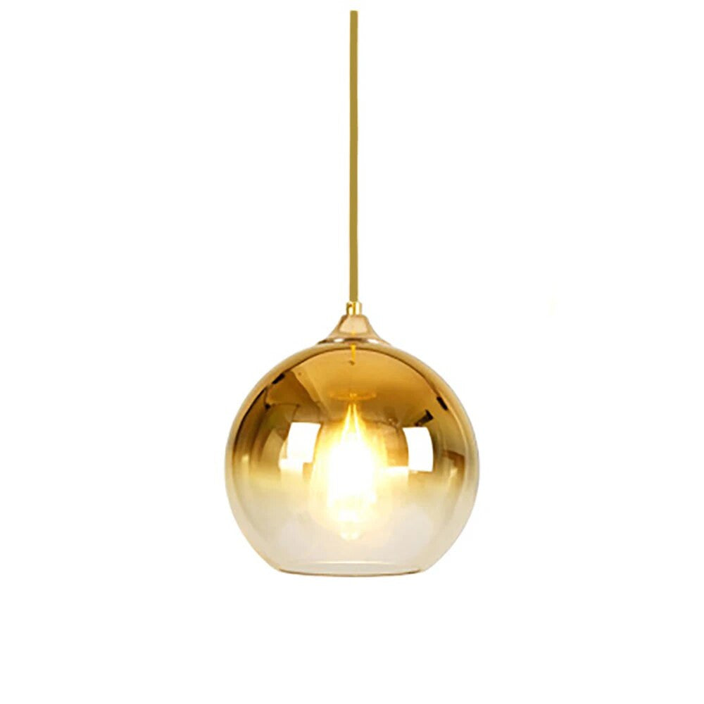 Vivolux | Glas Kupfer Finish Deckenleuchte