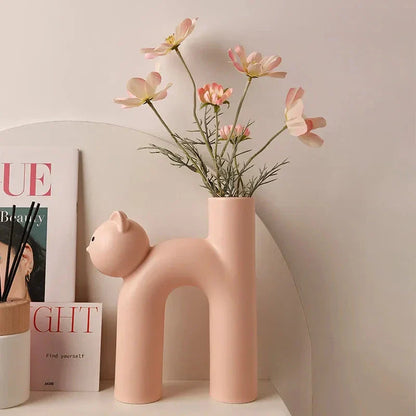 Vivolux | Matte Kitten Blumen Vase