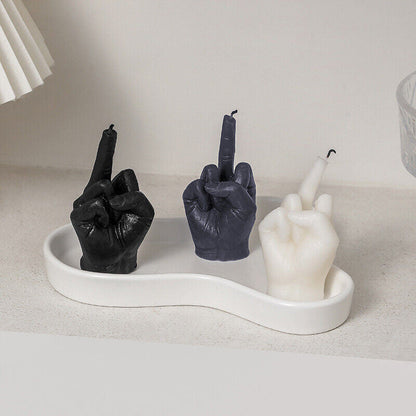 Vivolux | Kreative Mittel-Finger-Kerze