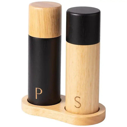 Holz Salz- und Pfeffermühle Set