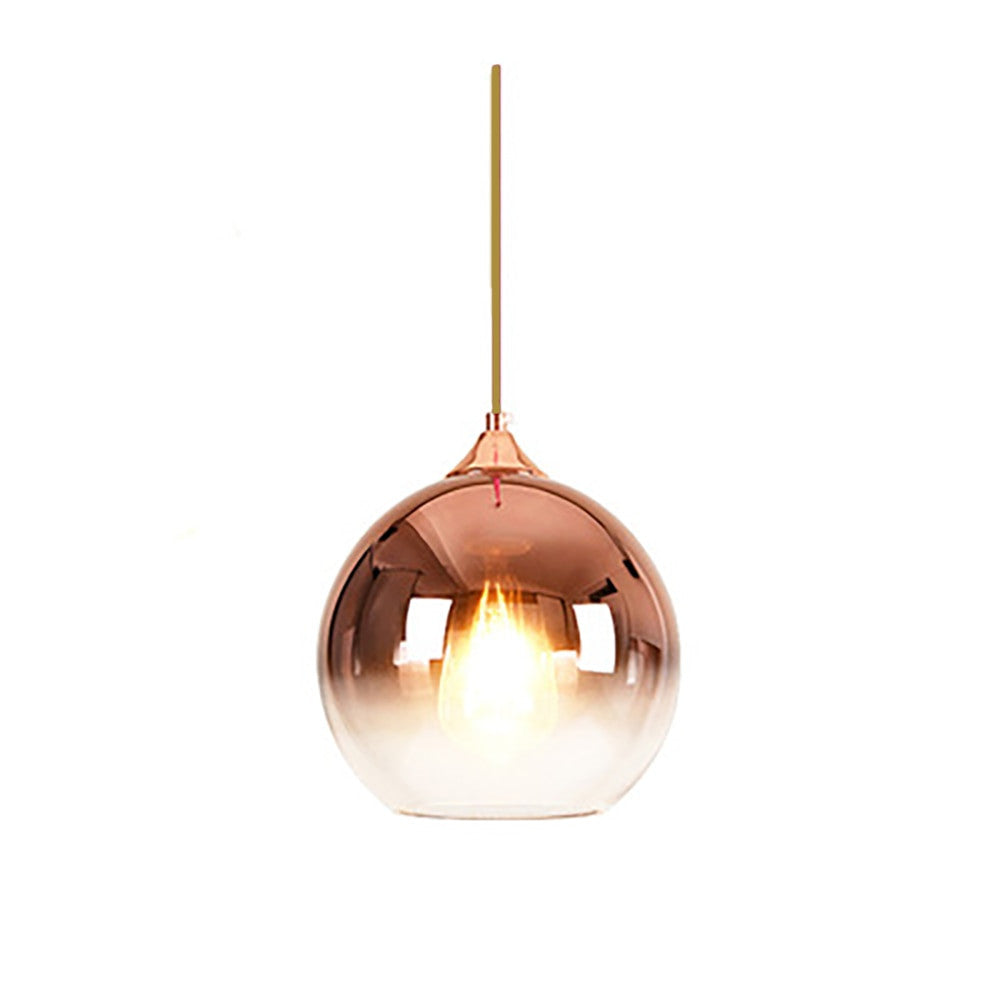 Vivolux | Glas Kupfer Finish Deckenleuchte