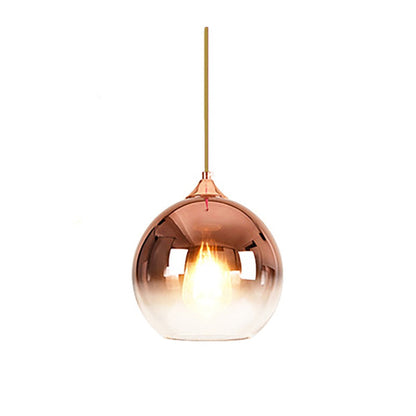 Vivolux | Glas Kupfer Finish Deckenleuchte