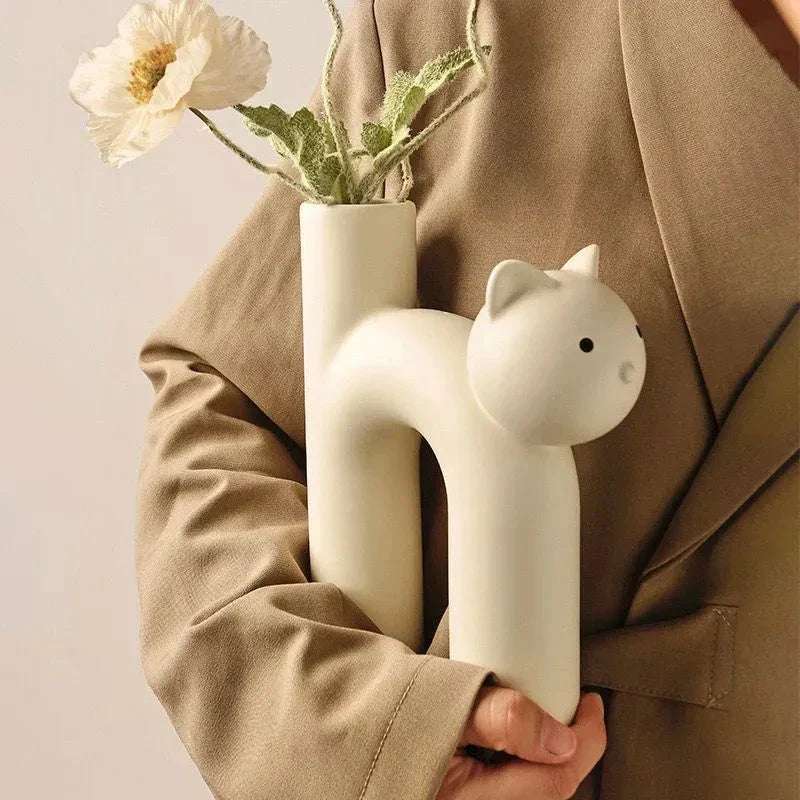 Vivolux | Matte Kitten Blumen Vase