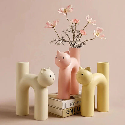 Vivolux | Matte Kitten Blumen Vase