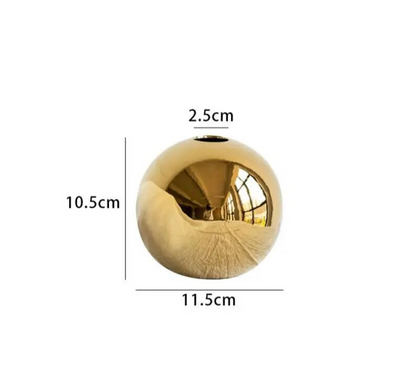 Vivolux | Goldene Kugelvase