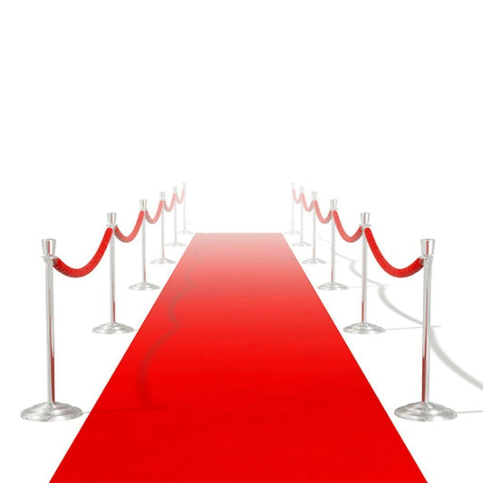Vivolux | Extra schwerer roter Teppich 1 x 5 m - 400 g/m2