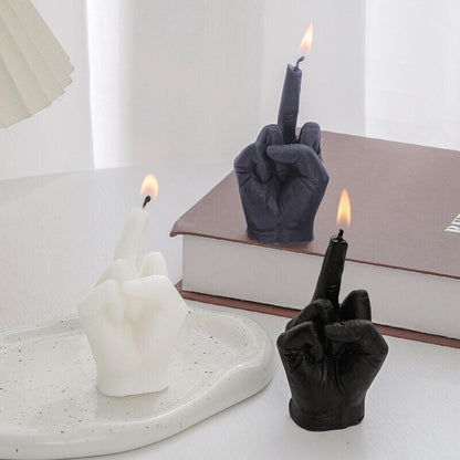 Vivolux | Kreative Mittel-Finger-Kerze