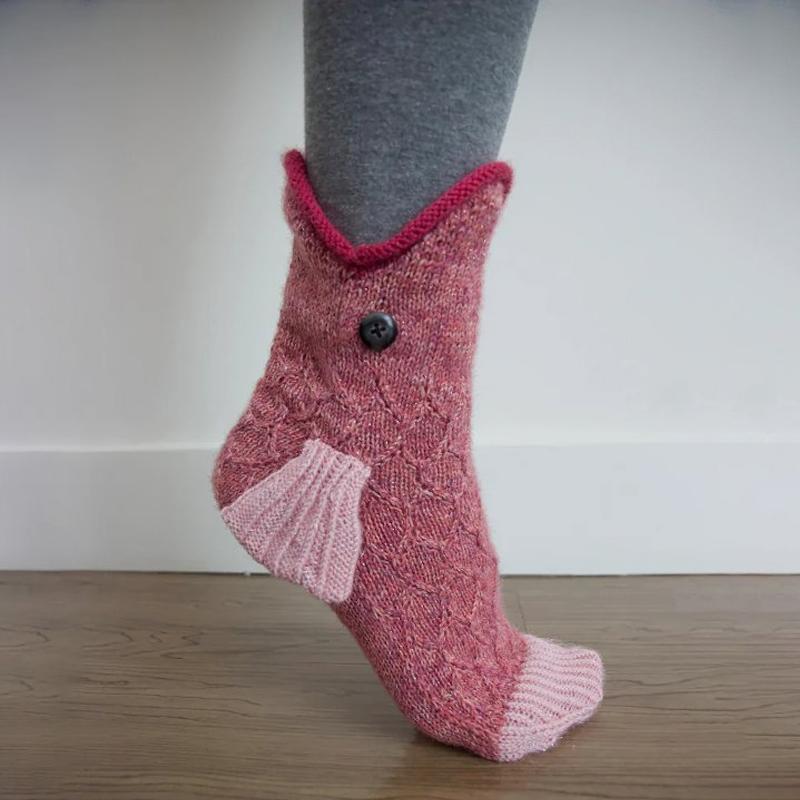 Vivolux gestrickte Tiersocken