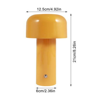 Wiederaufladbare Pilz-Tischlampe von Bellhop