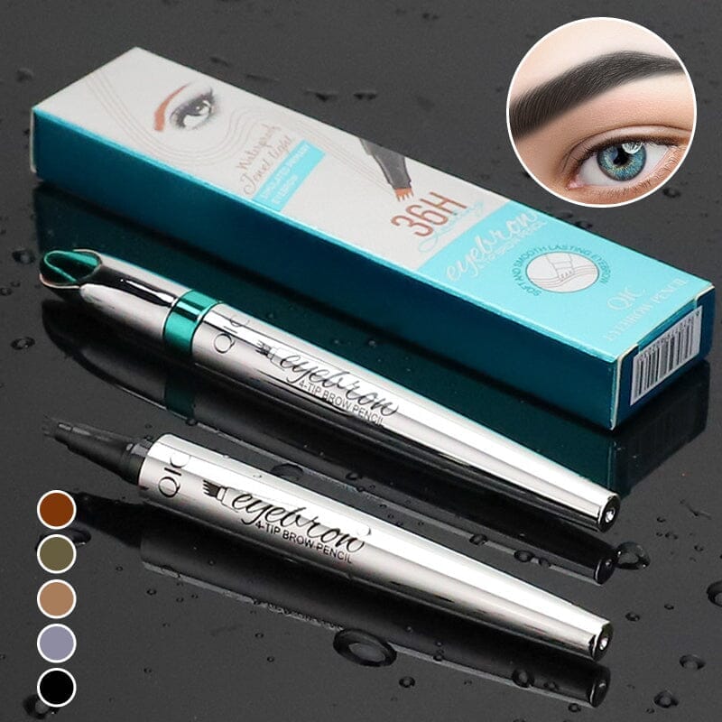 Vivolux | Wasserdichter 3D-Microblading-Augenbrauenstift mit 4 Gabelspitzen