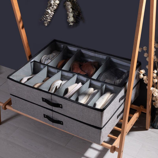Vivolux | Faltbarer Schuhbox-Organizer und Schuhaufbewahrung