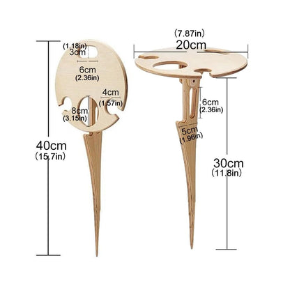Vivolux | Faltbarer Outdoor-Weintisch