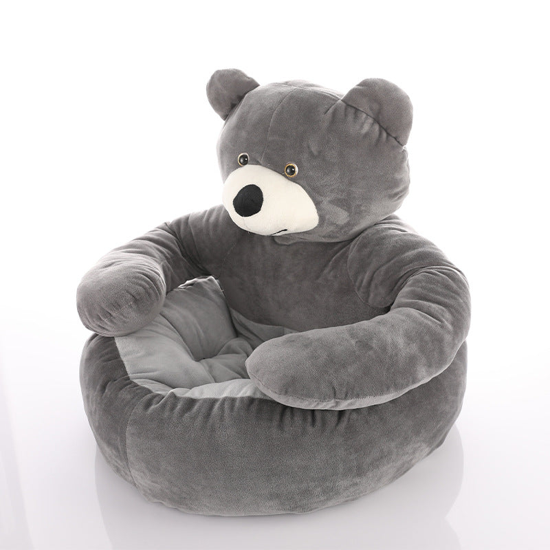 Vivolux | Süßes abnehmbares Kuschelbär-Katzenbett
