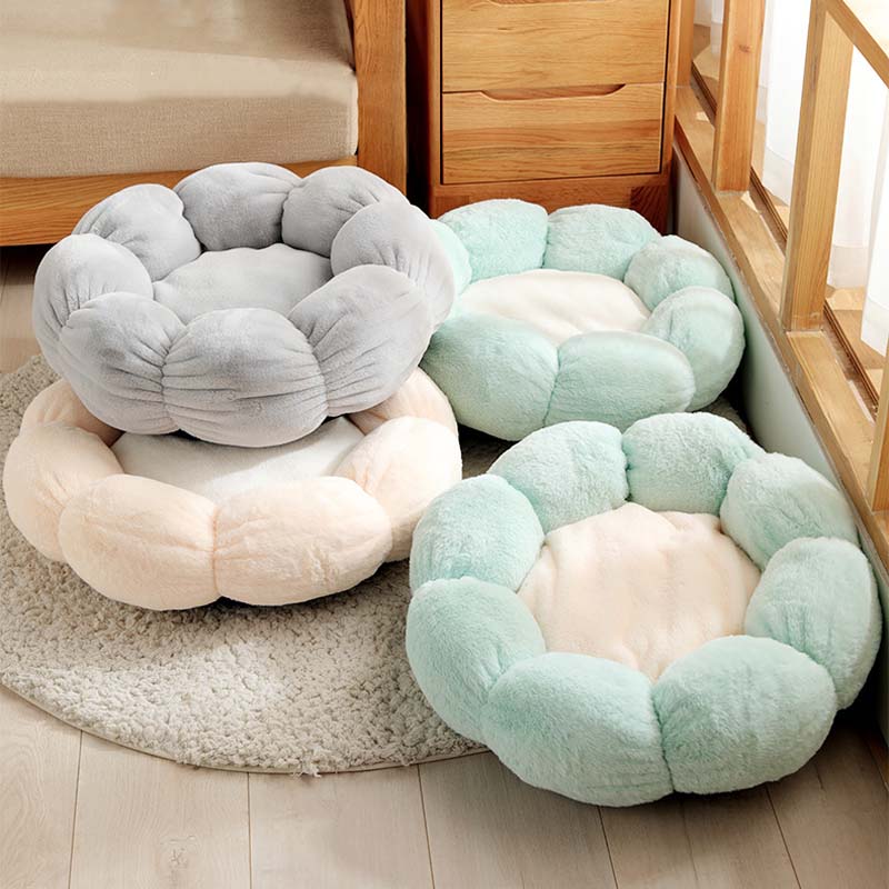 Vivolux | Tiefschlafende Blumenform Katzenbett