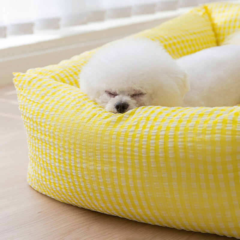 Vivolux | Rechteckiges waschbares Hundebett atmungsaktives Haustierbett