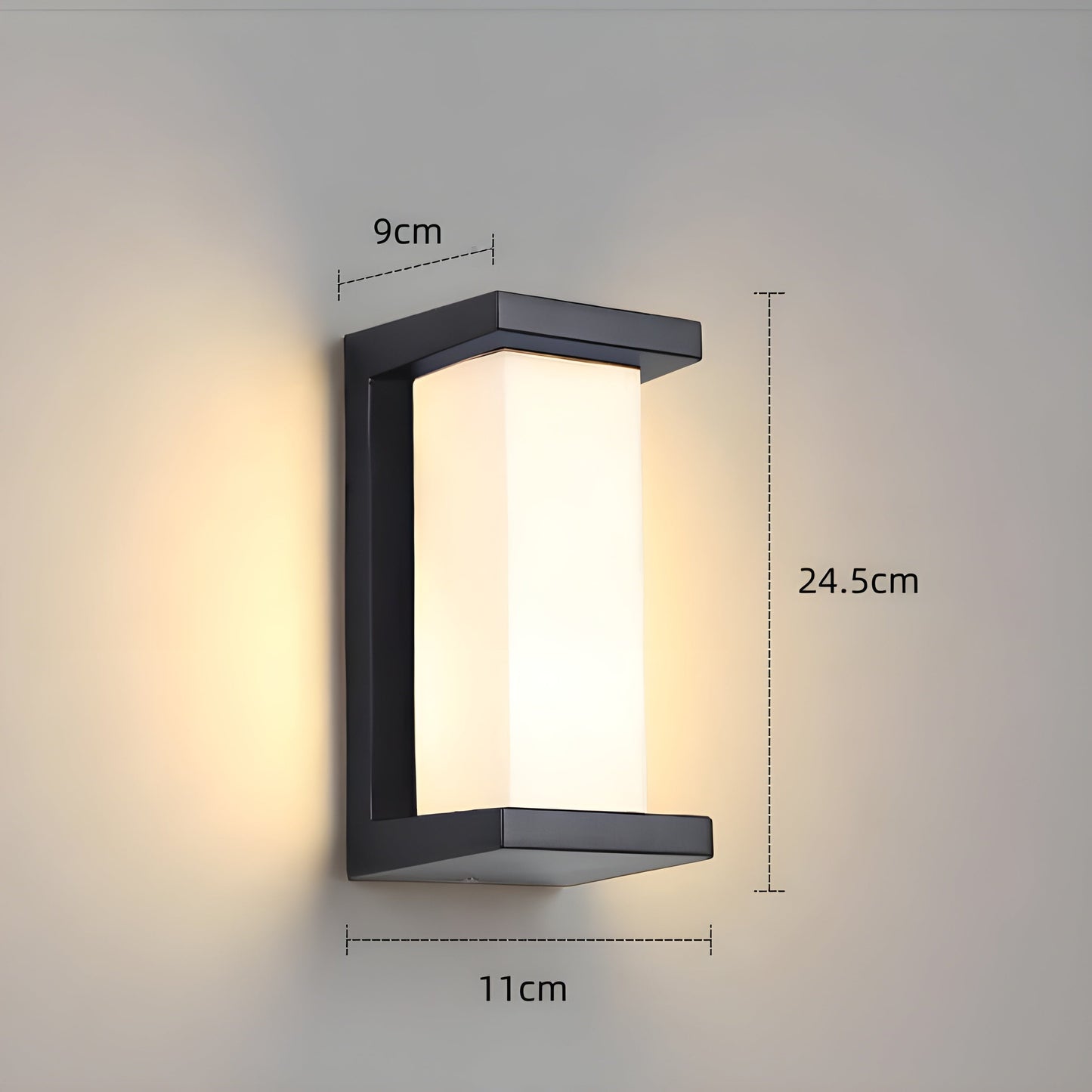 Vivolux | LED Außen Bewegungsmelder wasserdichte Wandlampe