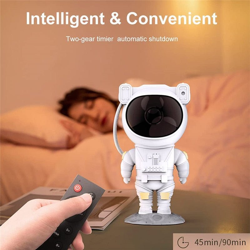 Vivolux | Galaxy Star Projektor Nachtlicht - Astronauten-Thema Raumdekor, Sternenhimmel Lampe für Schlafzimmerdekoration und einzigartige Geschenkidee