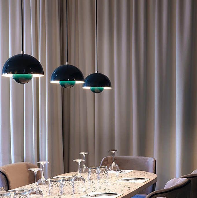 Vivolux | Halbrunde Macaron Skandinavische Lampe für ein schickes und gemütliches Interieur