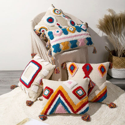 Vivolux | Handgefertigte marokkanische Boho-Stil Kissenhülle