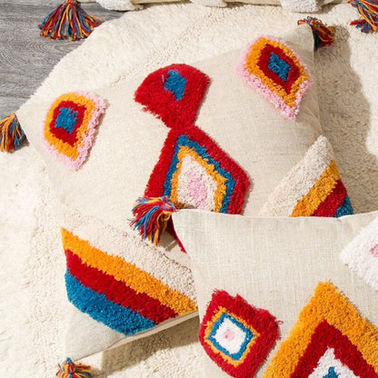 Vivolux | Handgefertigte marokkanische Boho-Stil Kissenhülle