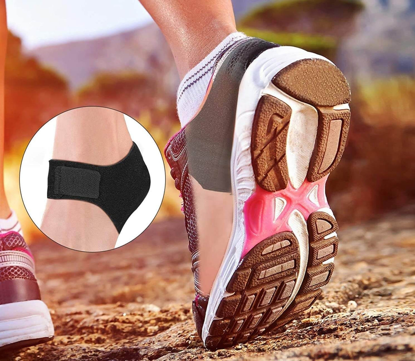 Vivolux | HeelCare - Fersenpolster und Unterstützungsgurt