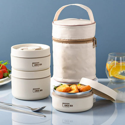 Vivolux | Thermoisolierte Lunchbox-Behälter aus Edelstahl